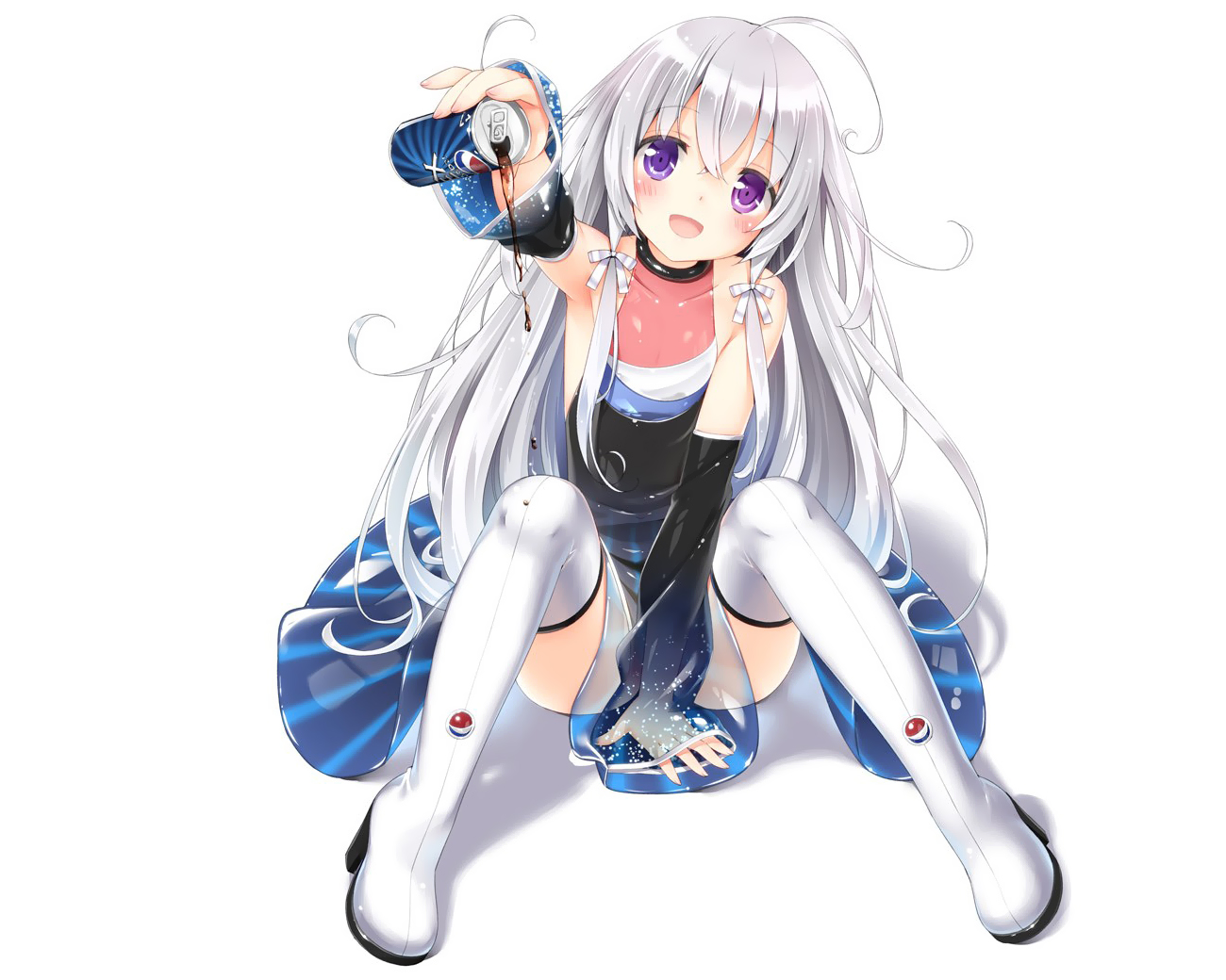 Konachan_com - 146555 drink gray_hair jpeg_artifacts long_hair peko purple_eyes .jpg