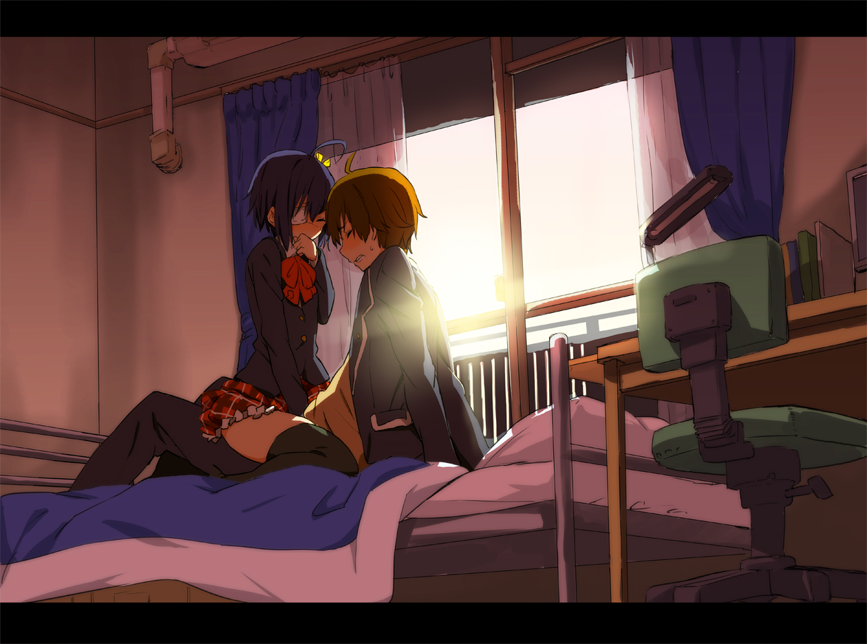 Konachan_com - 147112 bed chuunibyou_demo_koi_ga_shitai! saitom tagme takanashi_rikka.jpg