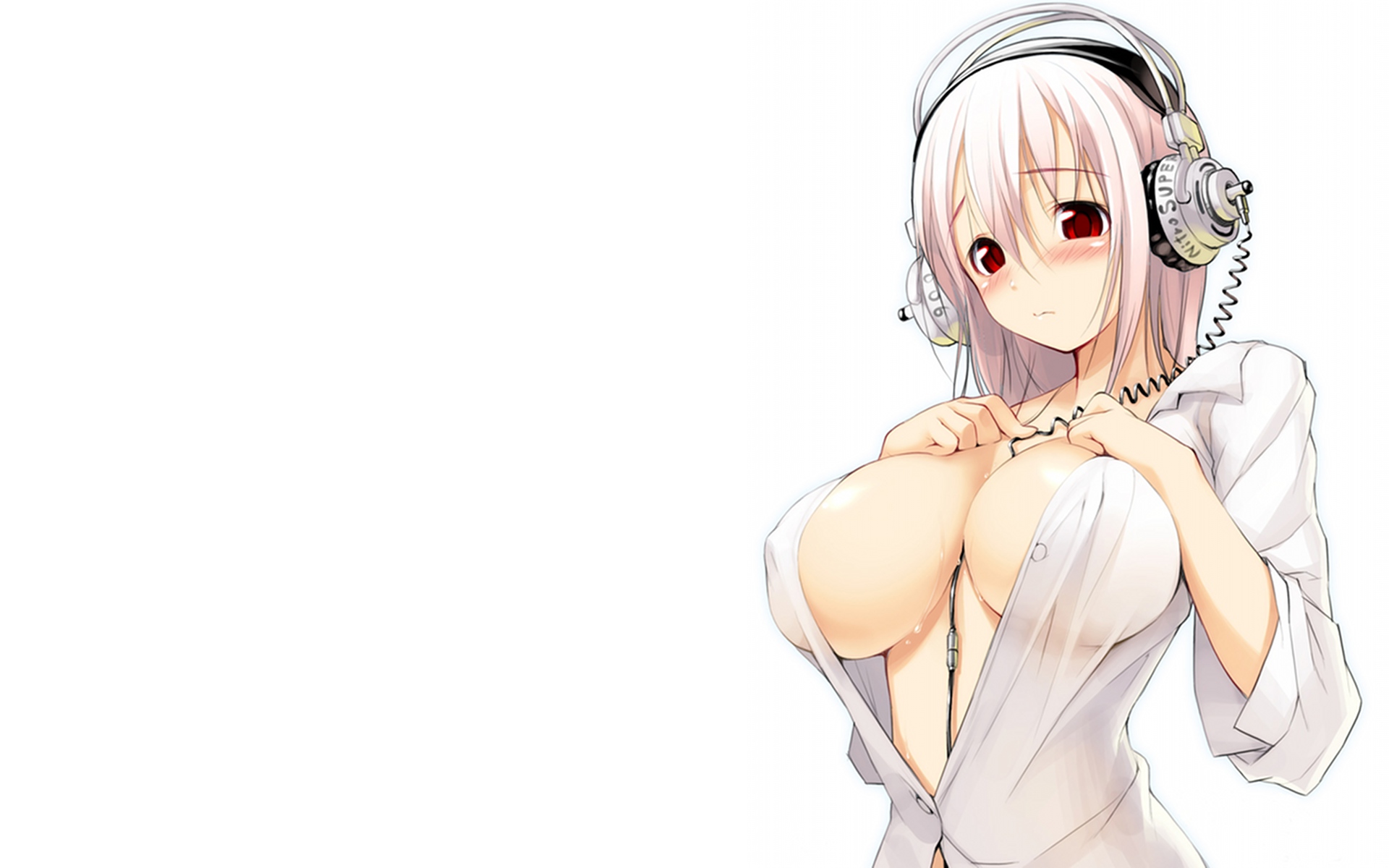 Konachan_com - 13752 blush cleavage headphones nitroplus red_eyes sonico super_s.jpg