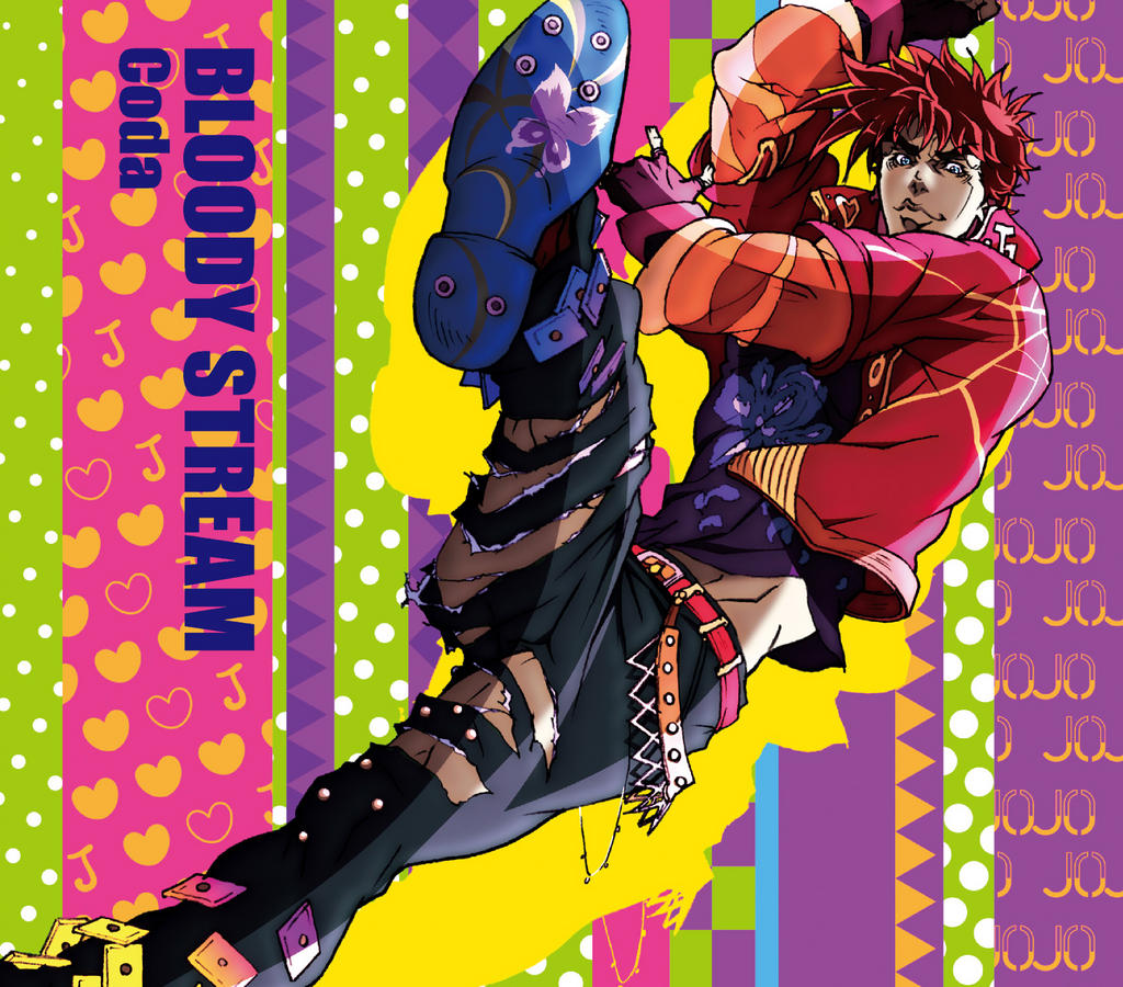 jojo奇妙冒险op2「bloody stream」电吉他谱 ptb